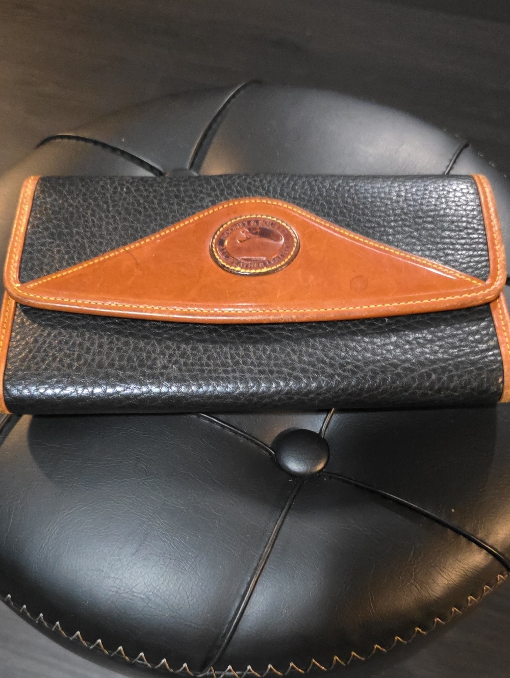 Vintage Dooney & Bourke Leather Wallet